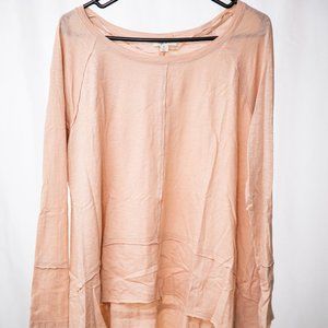 NWOT Style and Co Peach Tunic